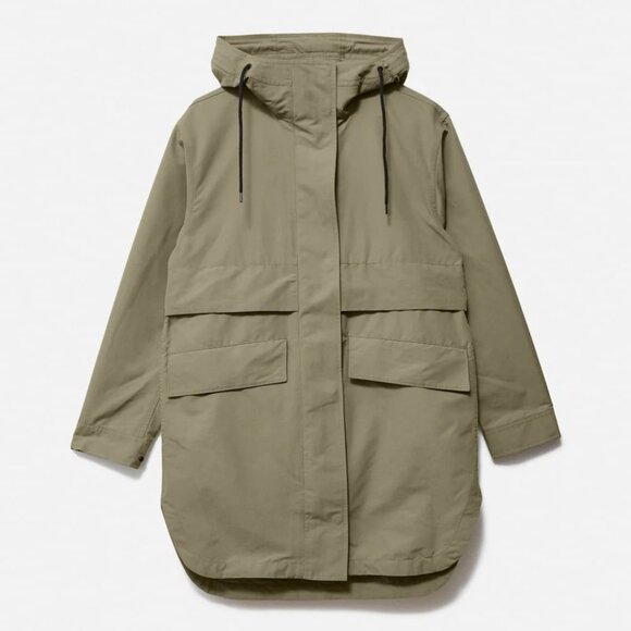 Everlane ReNew Anorak in Bay Leaf (green) - Size S - Picture 5 of 11